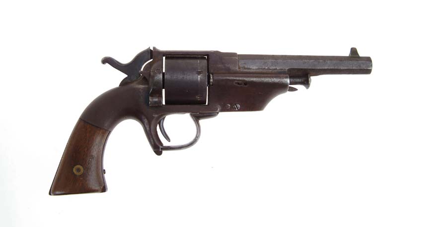 Appraisal: ALLEN WHEELOCK CONVERTED BELT REVOLVER Cal RF SN Usual configuration