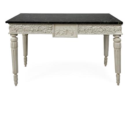 Appraisal: Louis XVI Style Painted Console Estimate -