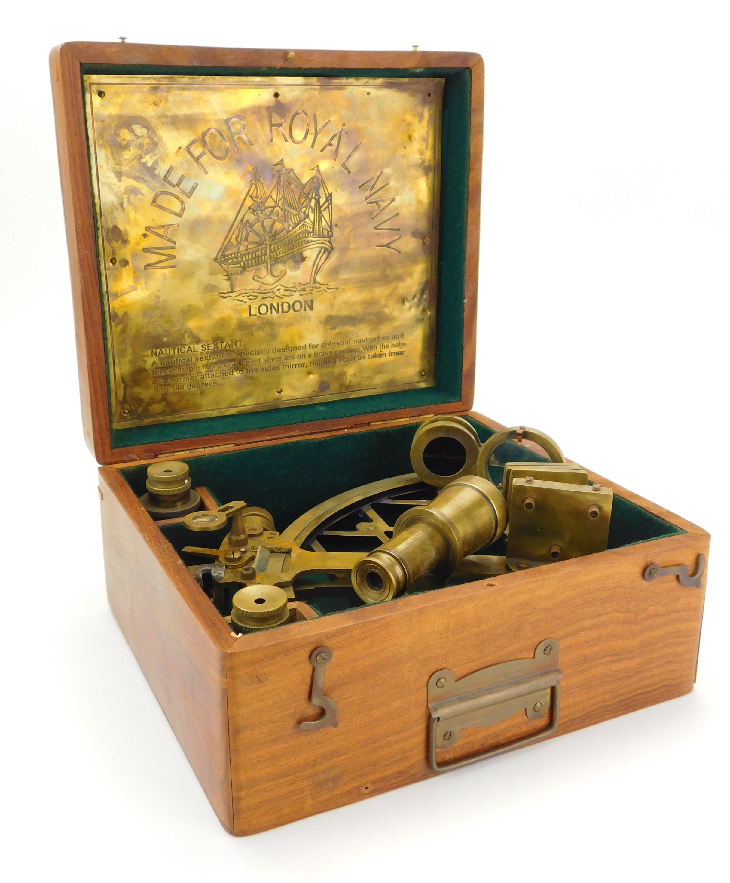 Appraisal: Nautical sextant by order of Admiralty made for the Royal