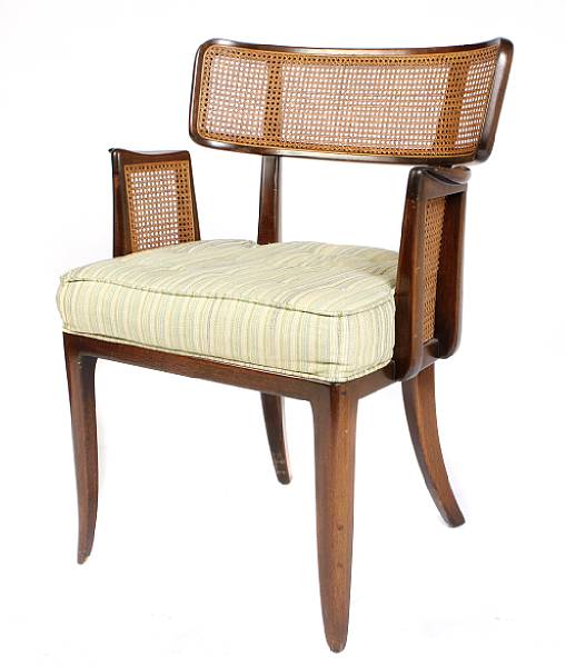 Appraisal: Property of a Private American Collector with later cushioned seat