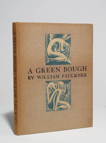 Appraisal: FAULKNER WILLIAM A Green Bough New York Harrison Smith Frontispiece