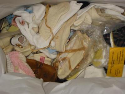 Appraisal: A quantity of dolls socks and shoes