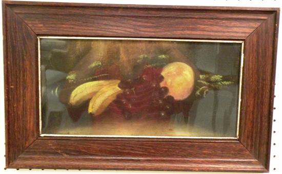 Appraisal: Unsigned late th early th C pastel still life of