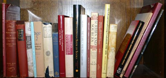 Appraisal: Books on Books Vols on shelves