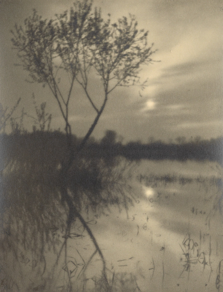 Appraisal: JOSEF SUDEK - Pastoral landscape Silver bromide print x inches