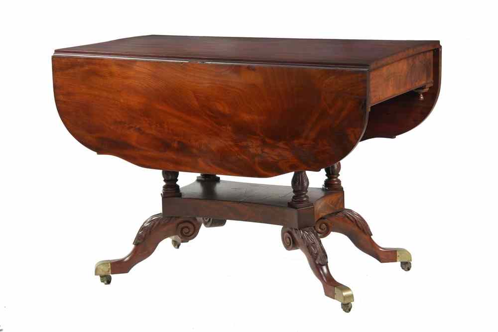 Appraisal: SOFA TABLE - New York first quarter th c classical