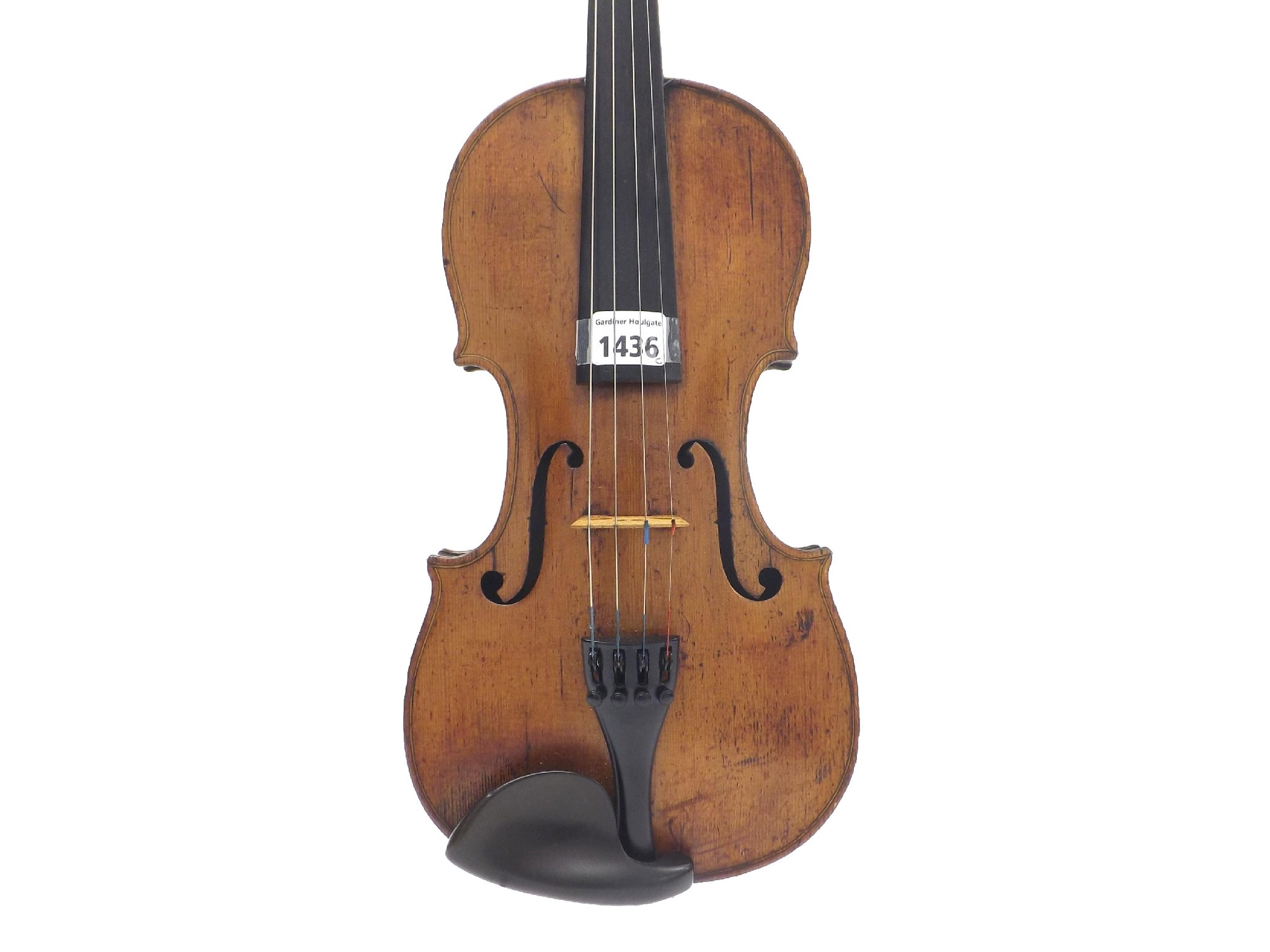 Appraisal: Violin labelled Petrus Jous Fratresq Mantegatia Nediolani in Via S