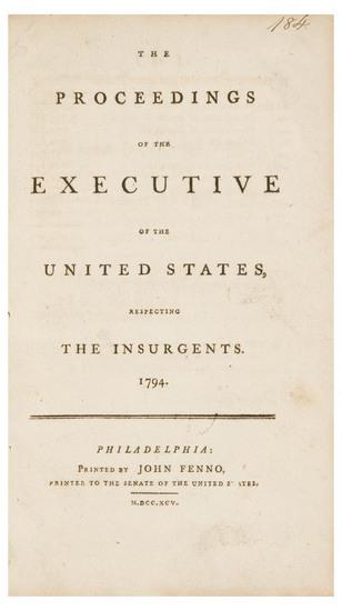 Appraisal: UNITED STATES The Proceedings of the Executive of the United