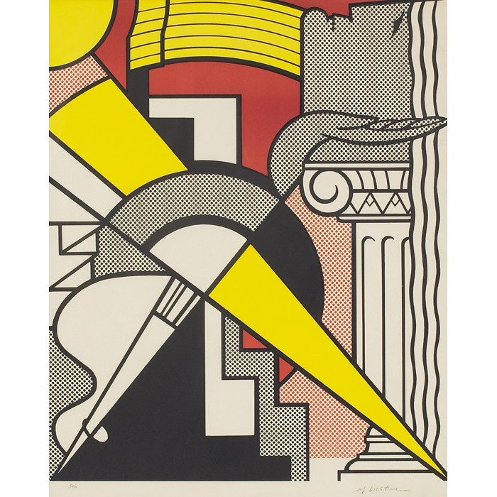 Appraisal: Roy Lichtenstein American - ''Stedelijk Museum '' c lithograph and