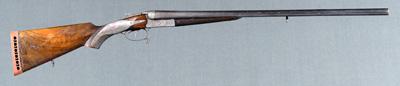 Appraisal: Goeuby Nanly ga shotgun - in double barrels figured walnut