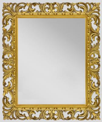 Appraisal: A Florentine style gilt wood mirror cm x cm