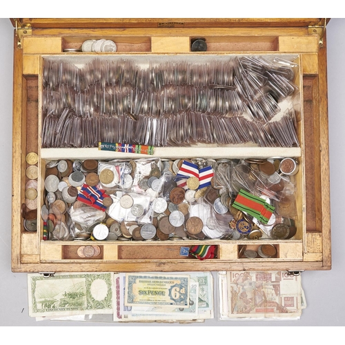 Appraisal: Miscellaneous United Kingdom and foreign coins including silver and paper