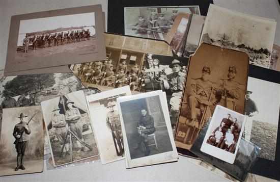 Appraisal: Large group of World War I and earlier military related