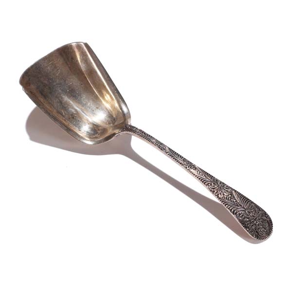 Appraisal: Tiffany Co sterling antique custom engraved cracker scoop long