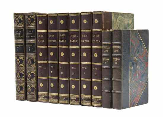 Appraisal: BINDINGS A group of three sets volumes Venetian Life By