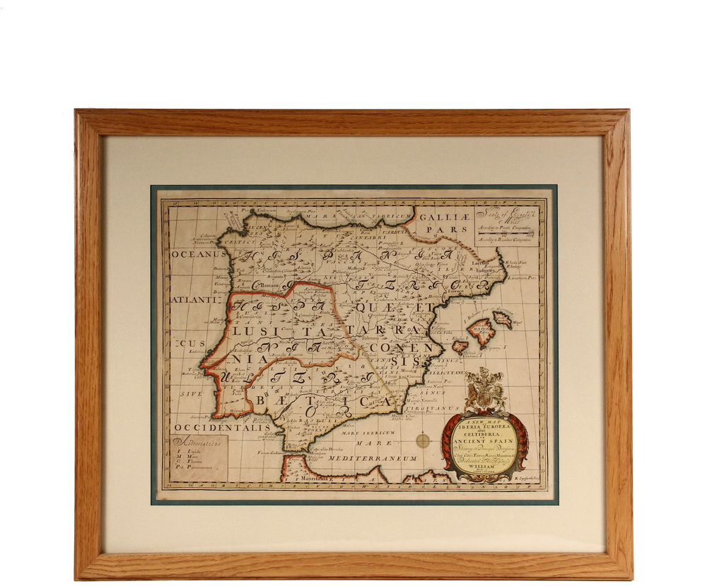 Appraisal: EARLY MAP - A New Map of Iberia Europaea alias