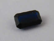 Appraisal: A loose polished sapphire accompanied by GLC report no CO