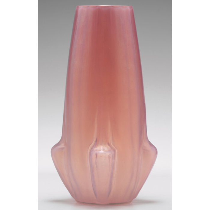 Appraisal: Fine Loetz vase tapered shape