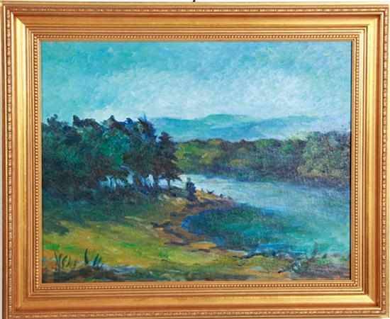 Appraisal: William Thomas Blackburn North Carolina - CAROLINA LANDSCAPE oil on