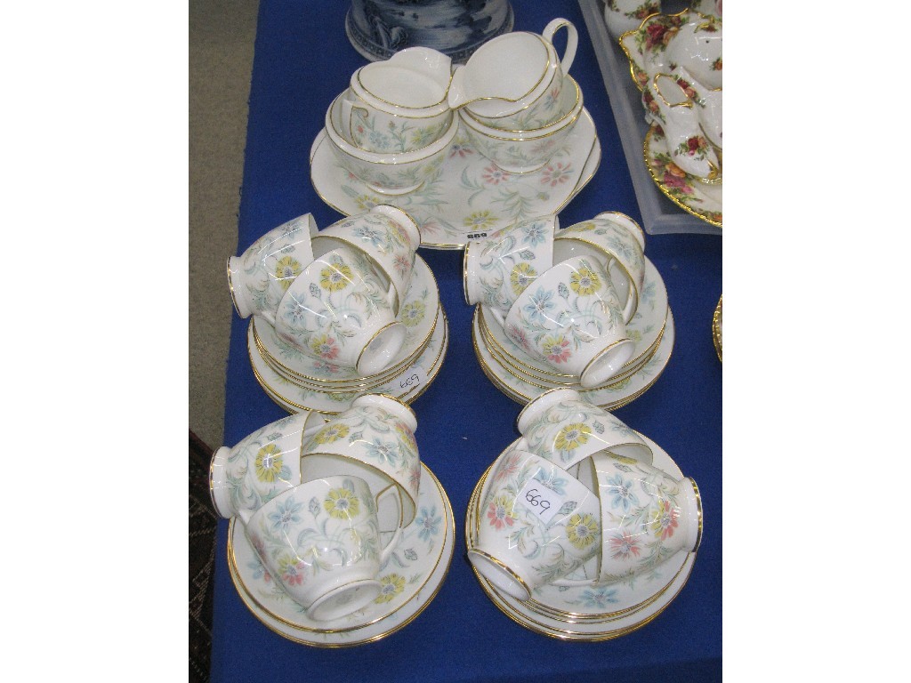 Appraisal: Minton 'Vanessa' twelve setting teaset