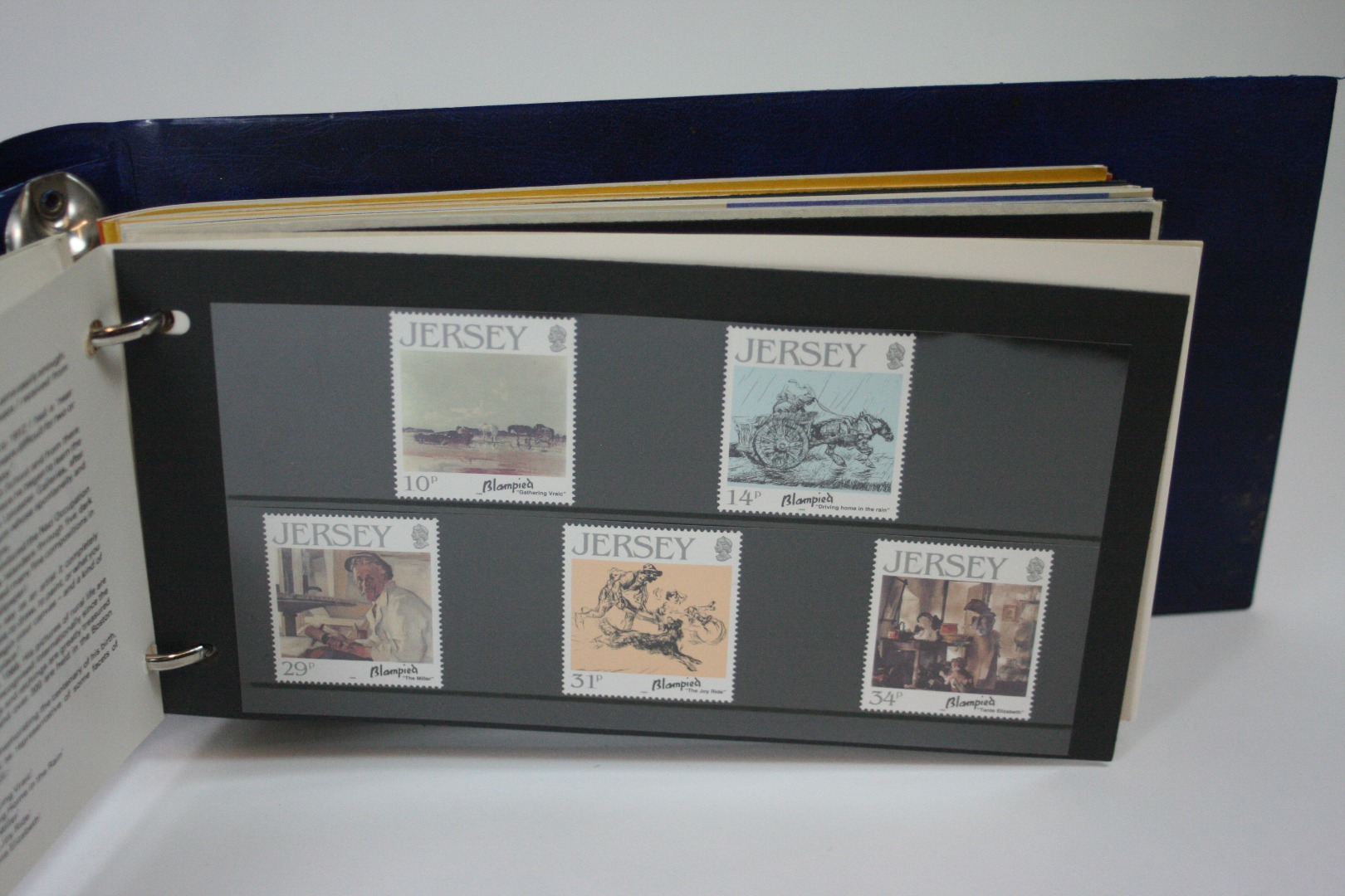 Appraisal: Jersey Channel Islands stamps - a large collection of Presentation