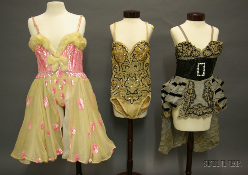 Appraisal: Three New York City Theatre Costumes s in the manner