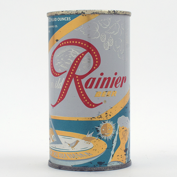 Appraisal: Rainier Jubilee Flat Top AGED MOTIF AQUAReference USBC UnlistedBrewery Sicks