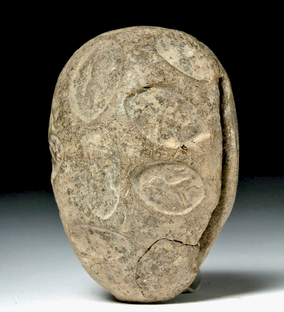 Appraisal: Sumerian Terracotta Envelope Bulla - TL Tested Sumer modern-day Iraq