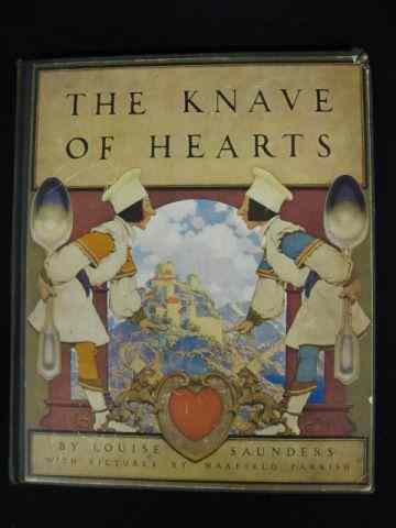 Appraisal: Maxfield Parrish Illustrated Book''The Knave of Hearts'' scarce hardbook with