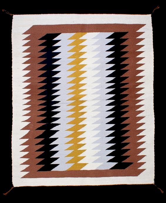 Appraisal: Navajo Woven Eye Dazzler Rug-Grace Begay Weaver For your consideration