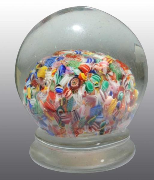 Appraisal: Murano Millefiori Paperweight Description Beautiful colors Condition Excellent Size Dia