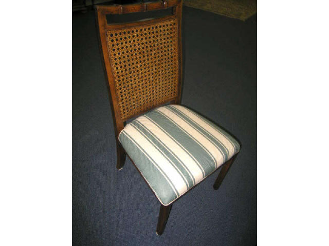 Appraisal: Dining Chairs Cane Back