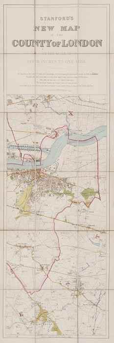 Appraisal: Stanford Edward Stanford's New Map of the County of London