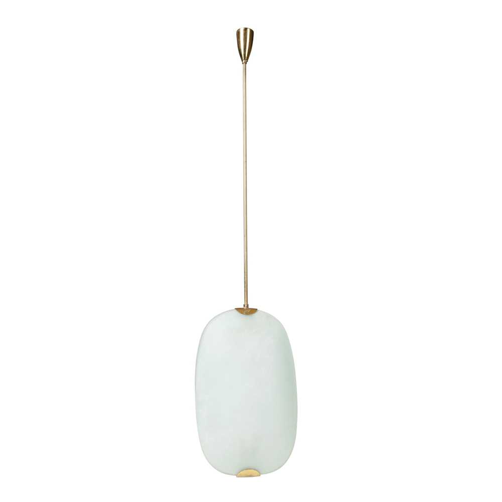 Appraisal: MAX INGRAND FRENCH - FOR FONTANA ARTE CEILING PENDANT LIGHT