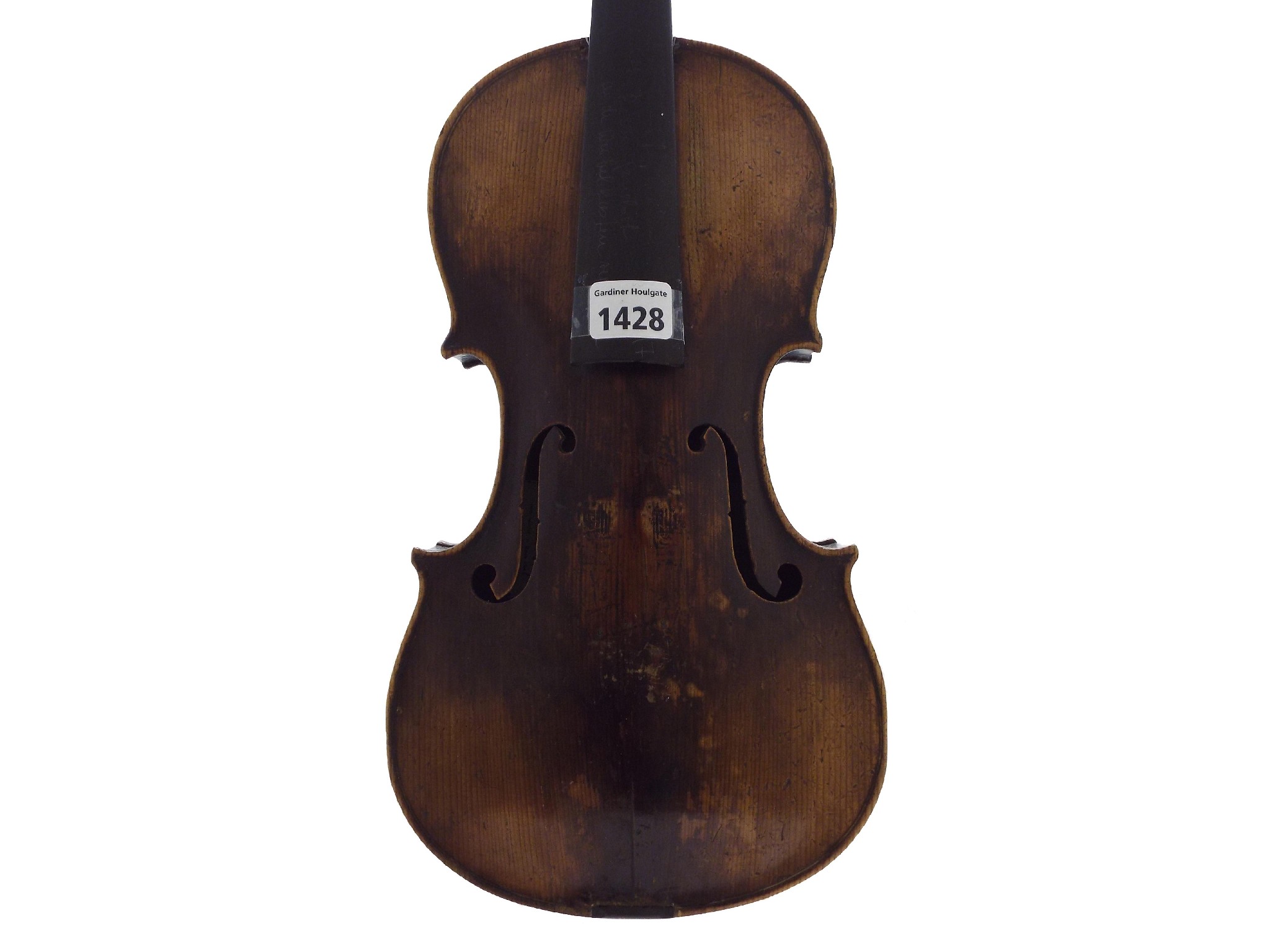 Appraisal: Good violin by and labelled Jakob Kliment Brunn also branded