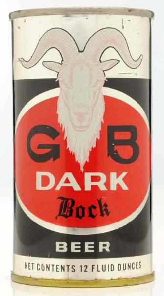 Appraisal: GB Dark Bock Beer Can - Clean all around with