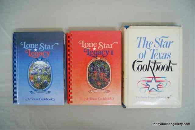 Appraisal: Texas Lone Star Collectible CookbooksIncludes the following Lone Star Legacy