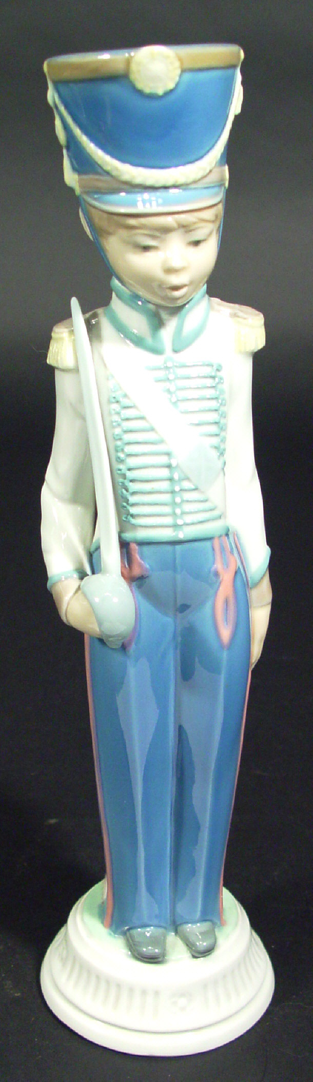 Appraisal: Lladro porcelain figure 'Soldier with Sabre' printed and impressed factory