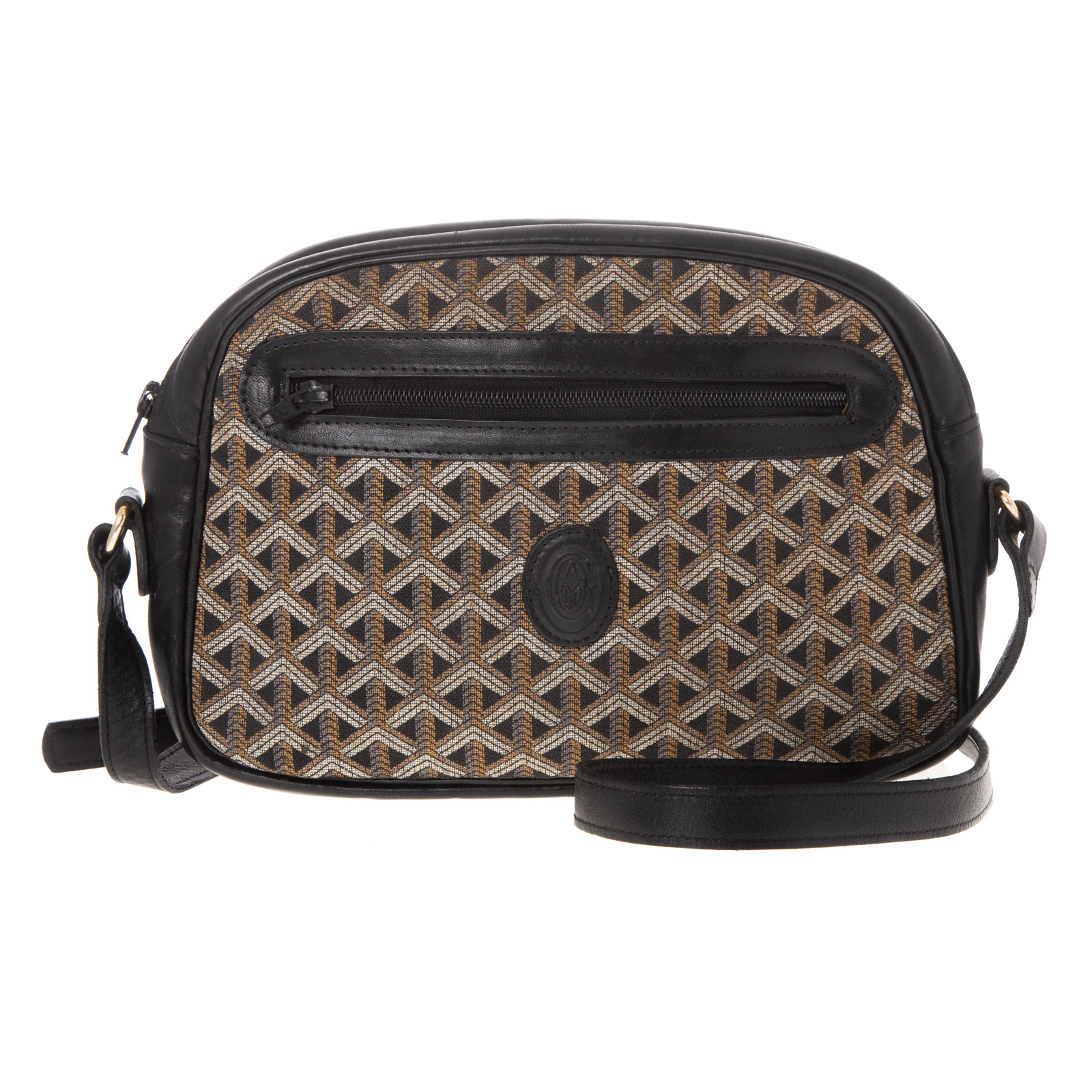 Appraisal: A GOYARD CROSSBODY BAG COIN PURSE A brown and tan