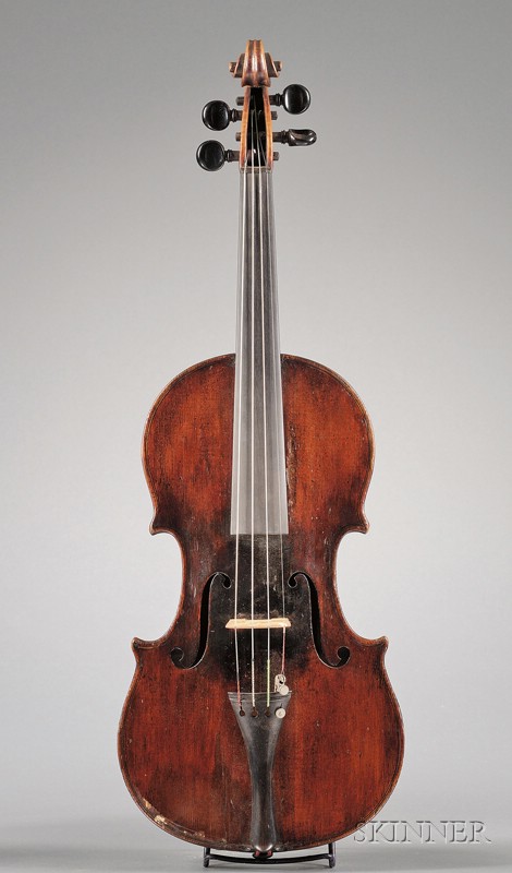 Appraisal: French Violin Possibly Francois-Louis Pique c labeled PIQUE RUE COQUILLIERE