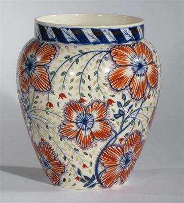 Appraisal: An interesting Wedgwood earthenware vase attributed to Alfred or Louise