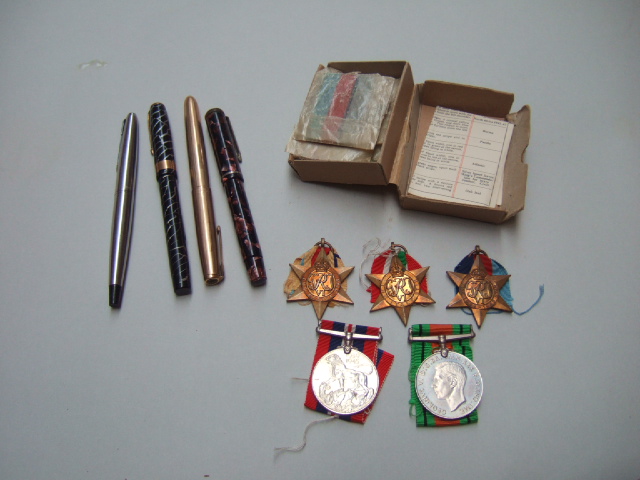 Appraisal: Five Second World War period medals comprising the - Star