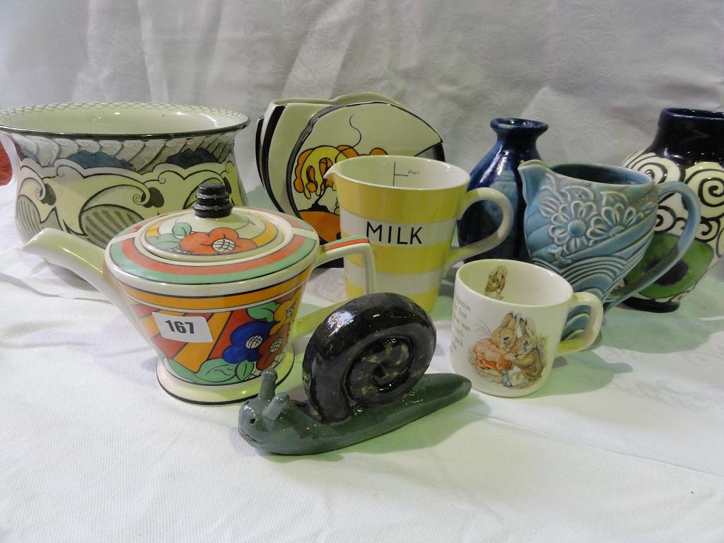 Appraisal: A miscellaneous collection of ceramics including a T G Green