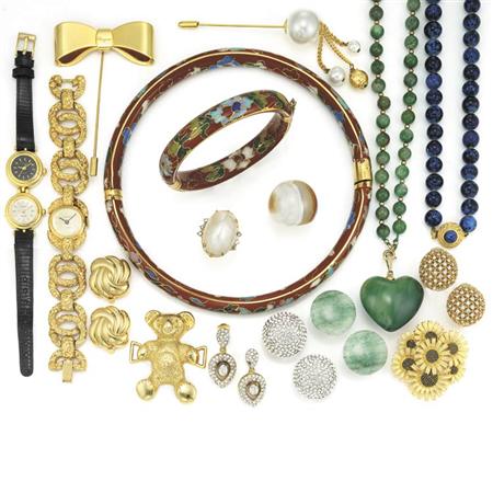 Appraisal: Large Group of Costume Jewelry Estimate -