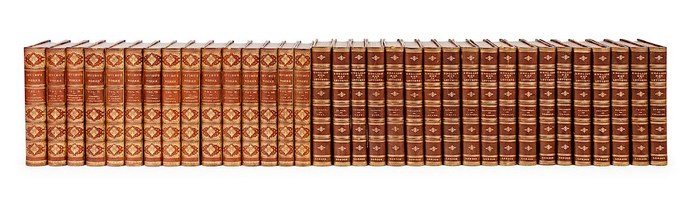 Appraisal: BINDINGS A group of works in volumes comprising BINDINGS A