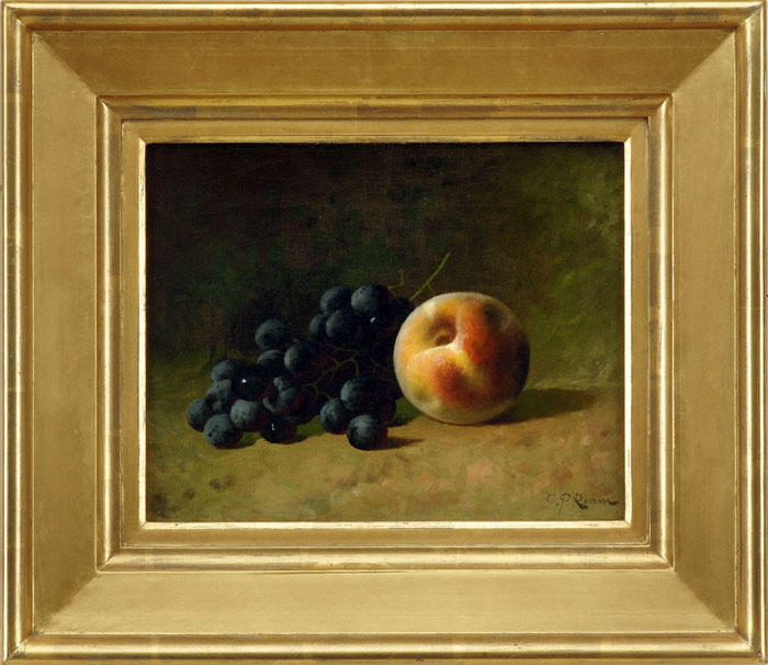 Appraisal: CARDUCIUS PLANTAGENET REAM AMERICAN - STILL-LIFE OF PEACH AND GRAPES