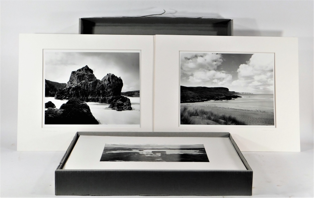 Appraisal: ROBERT PRICE SCOTLAND WALES COASTAL PHOTOGRAPHS United Kingdom b Portfolio