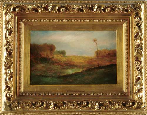 Appraisal: HUDSON MINDELL KITCHELL American - IMPRESSIONISTIC FALL LANDSCAPE Oil on