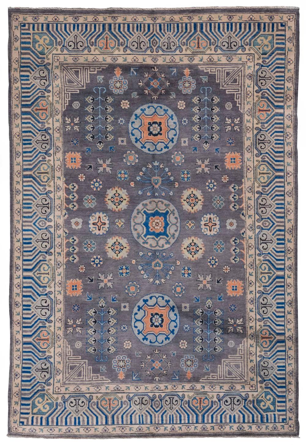 Appraisal: KHOTAN DESIGN RUG X ST CENTURYKHOTAN DESIGN RUG ' X