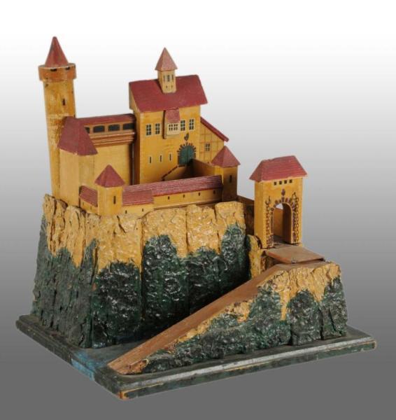 Appraisal: Wooden Gotshalk Fort Toy Description Circa s Composition and wood